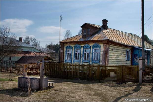 Деревня весной Весенняя прогулка