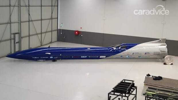 Aussie Invader 5R, мощностью 200.000 лошадиных сил, попытается установить рекорд наземной скорости в 2022 году