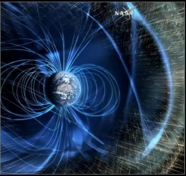 Магнитные полюса, Фото: NASA