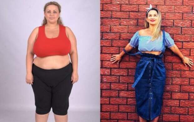 Марта Марнауз до и после похудения