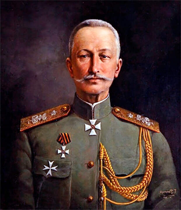 Изображение генерала А. А. Брусилова