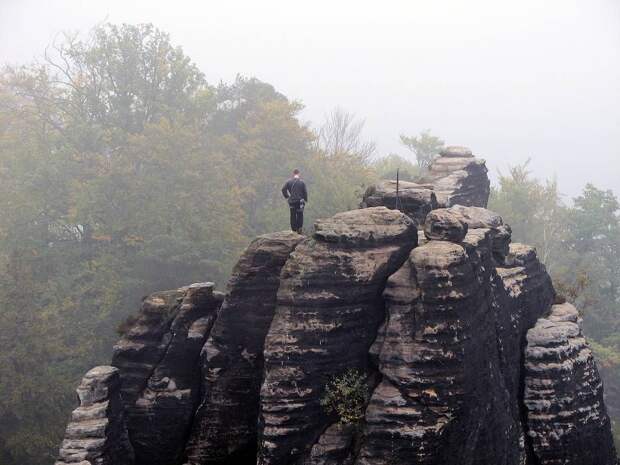 Бастай каменный бастион Саксонии Bastei16 Бастай каменный бастион Саксонии