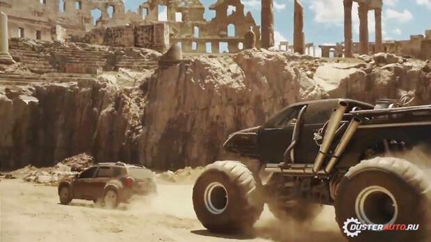 Renault Duster vs Monster trucks
