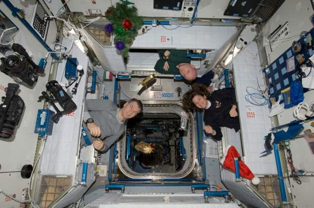 Новый год на Международной космической станции