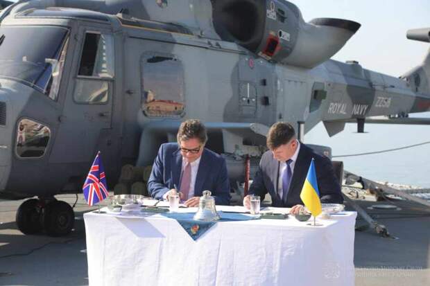 Лондон подготовит Киев к морским провокациям