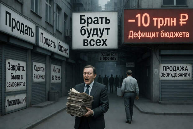 «Драть будут всех»: малый бизнес массово уходит в тень
