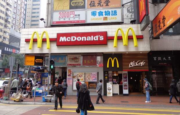 McDonald’s в Гонконге.
