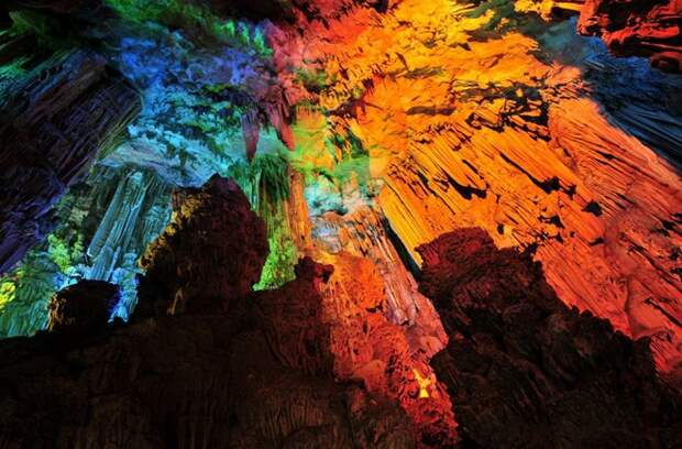 Красочные фотографии Пещеры China_028