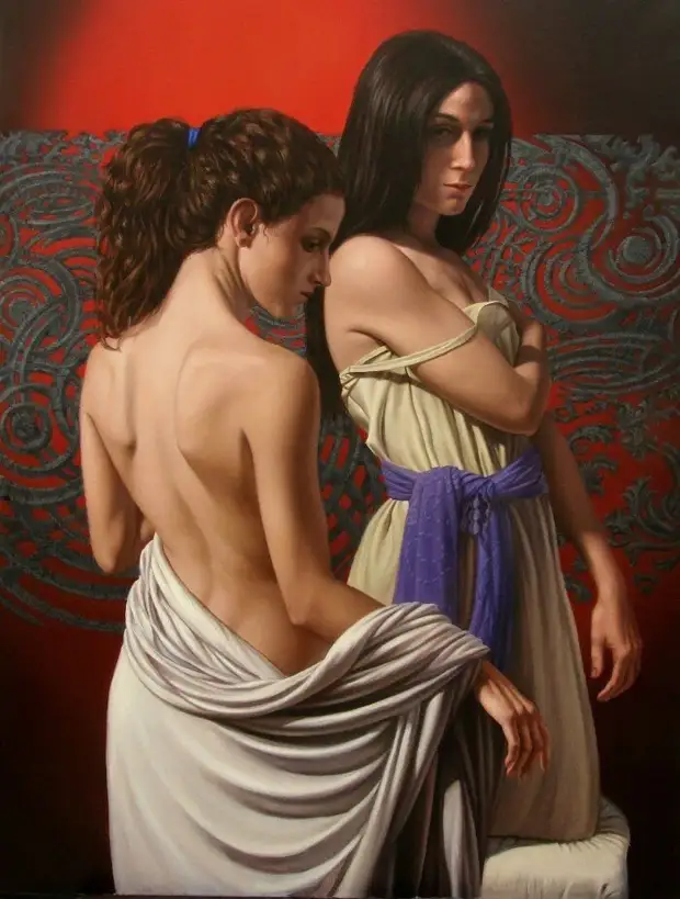 Мигель Анхель Аватанео — нежные девушки на картинах маэстро