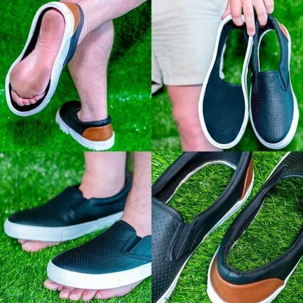 Обувь, чтобы ходить по траве и чувствовать ее мягкость бесполезная фигня, изобретения, ненужные вещи, прикол, смешно, товары