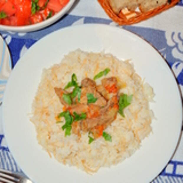 Рис с вермишелью к мясу (тест-драйв)