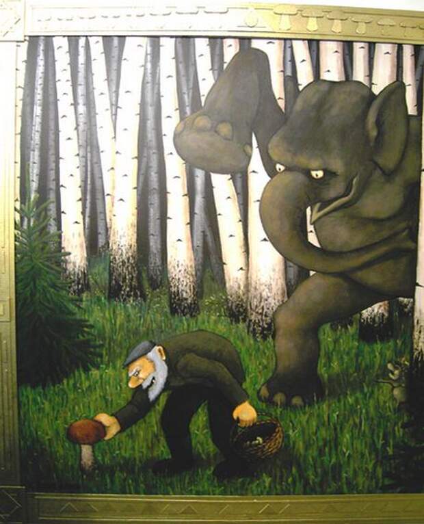 elephants by nikolai kopeikin