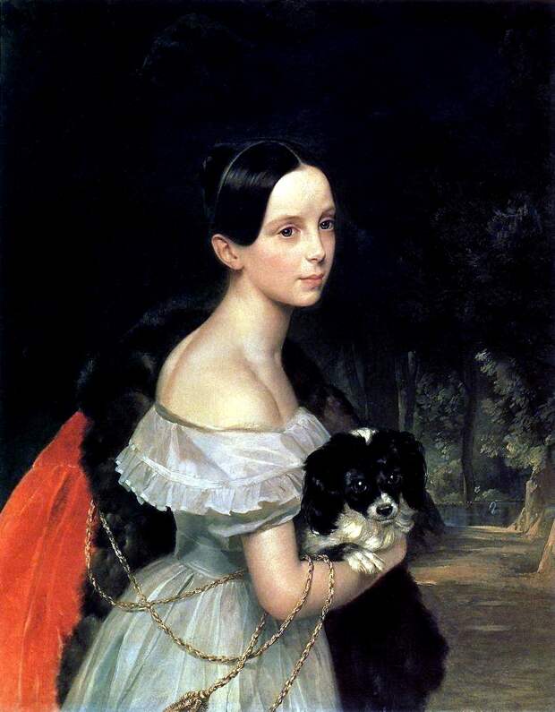 Karl Briullov Портрет У М Смирновой 1837 1840