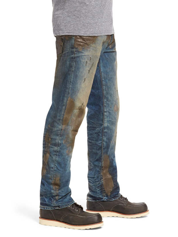 Джинсы в грязи от Иванки Трамп за 24 000 рублей грязь, джинсы, мода
