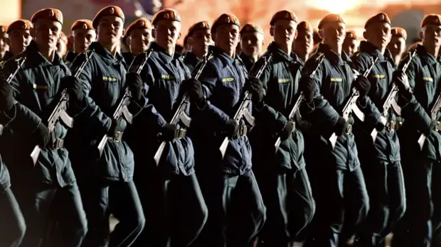 В Москве пройдёт ночная репетиция парада Победы без участия техники