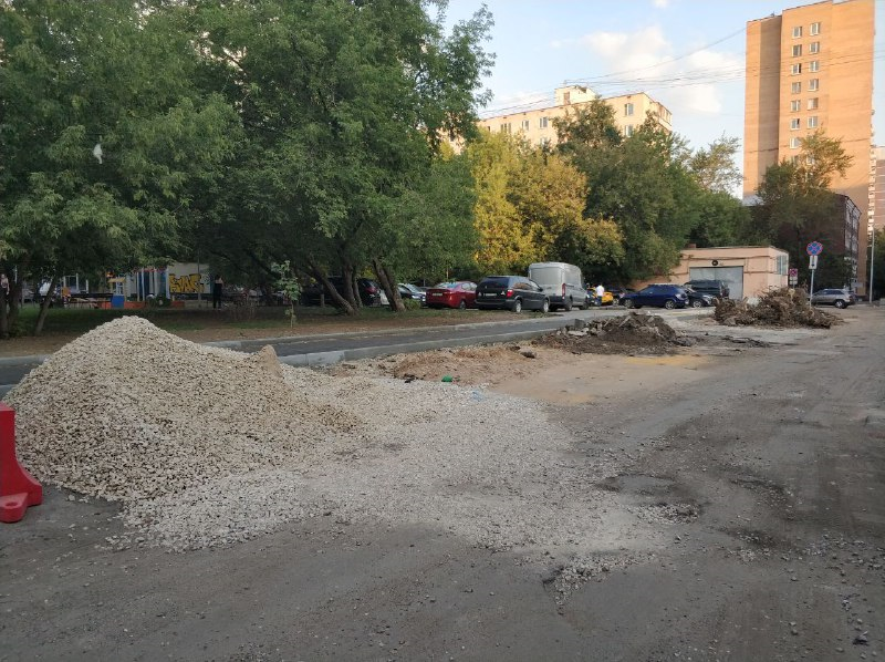 Октябрьский переулок реконструируют до конца августа
