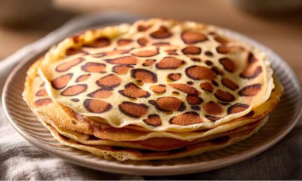 Как сделать леопардовые или жирафовые блины: новый фуд-тренд покоряет Россию