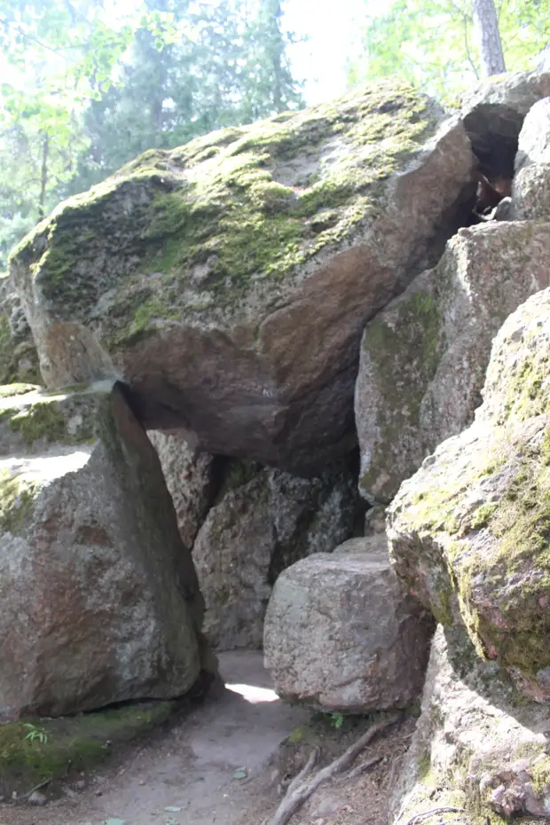 "Тянутся сосны в прозрачное небо, глыбы гранита заснули давно..." Парк Монрепо в Выборге