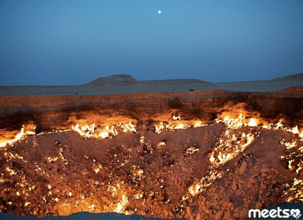 Darvaza, Turkmenistan Darvaza gas cave