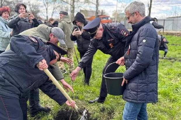 В Тамбовском округе появилась ещё одна аллея памяти