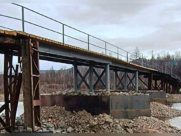 Временный мост через реку Чёрный Урюм возведут в селе Сбега