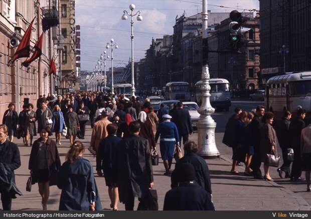 Ленинград 1965 года глазами иностранца (51 фото)