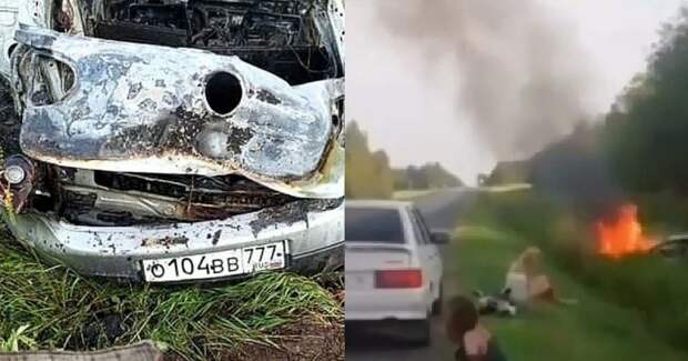 Молодежь прокатилась с ветерком: подруги засняли на видео манеру езды своего приятеля за несколько секунд до ДТП
