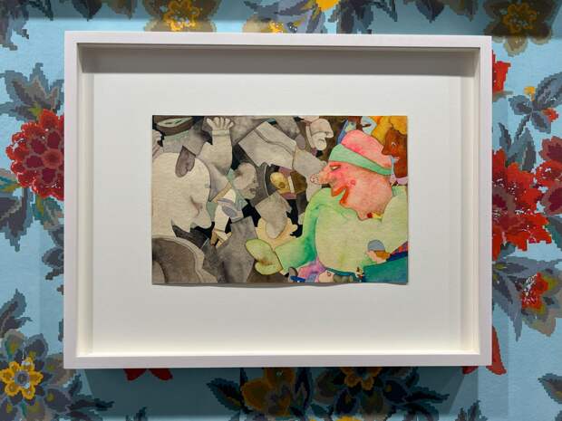Gladys Nilsson. Black Painting №2. 1967–1968. $12,5–375 тыс. Parker Gallery, Секция Features
