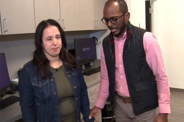 Быстрая реакция беременной женщины спасла мужа от смерти