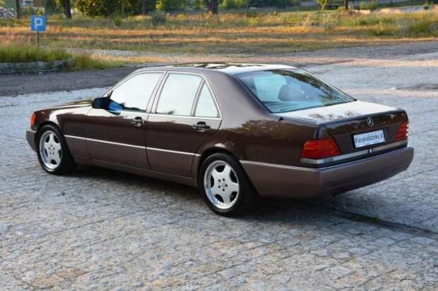 Mercedes W140 500SE 1992 Nutria с велюровым салоном