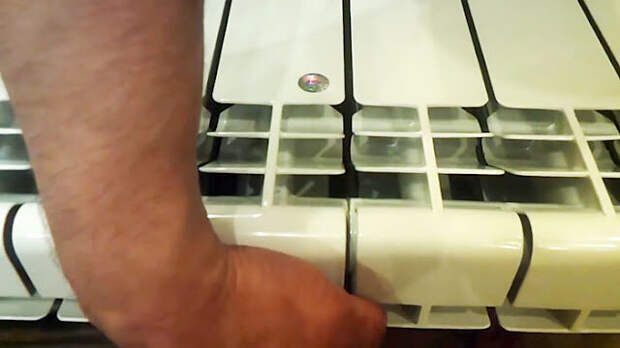Как соединить секции алюминиевого радиатора
