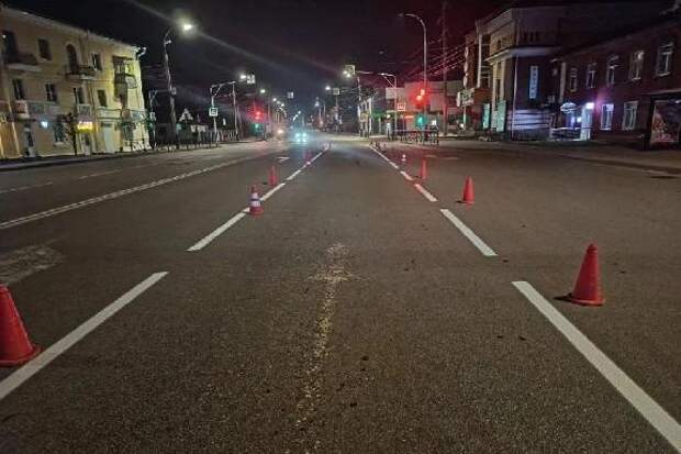 В Тамбове начали наносить дорожную разметку на маршрутах к храмам и кладбищам