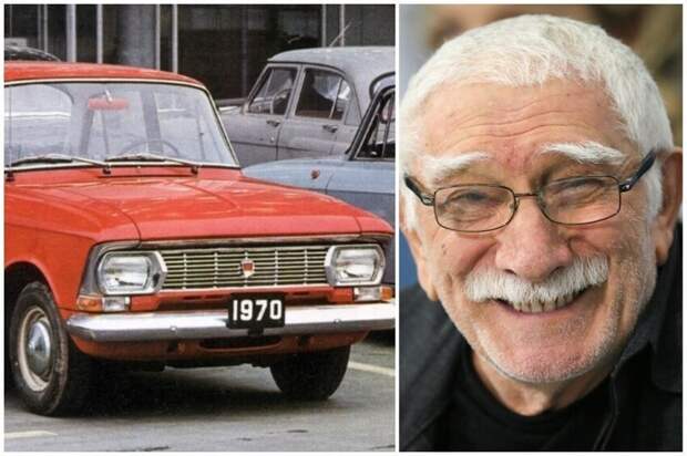 Армен Джигарханян приобрел себе автомобиль 412-й "Москвич" и долгое время ездил исключительно на нем