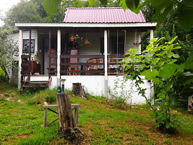 задний двор частного дома -12