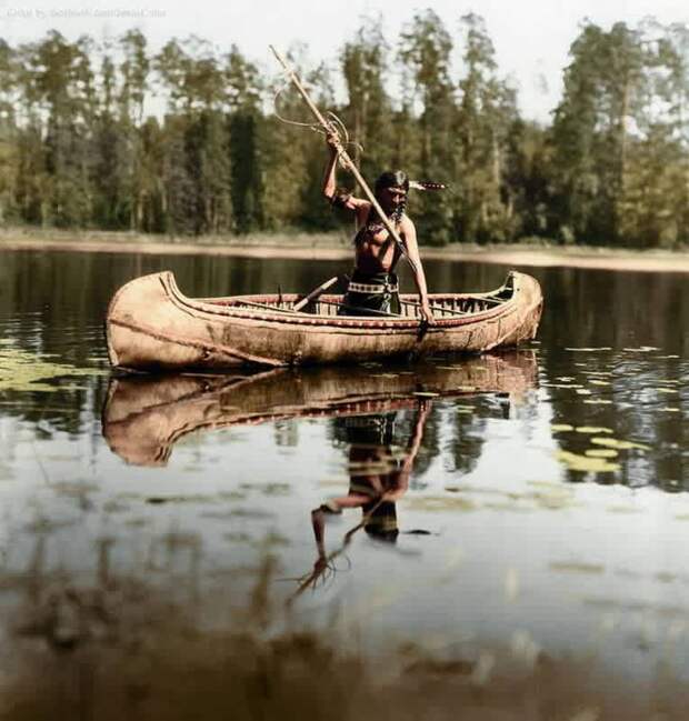 рыбалка, индеец