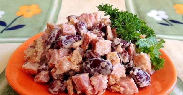 салат с сыром