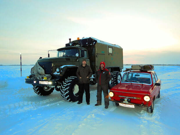 По зимникам на Запорожце. 5000 км под девизом «Ни дня без поломки!» авантюра, интересное, путешествие