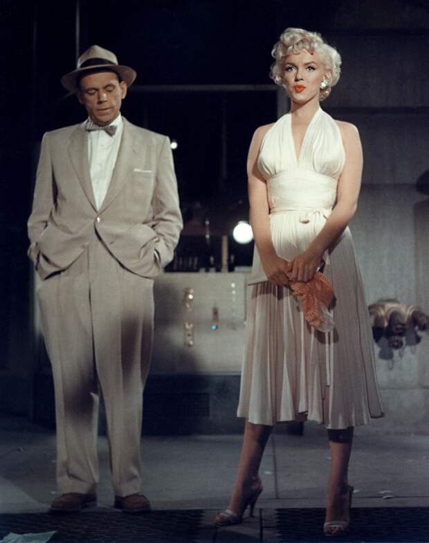Кадры из фильма «Зуд седьмого года», 1955