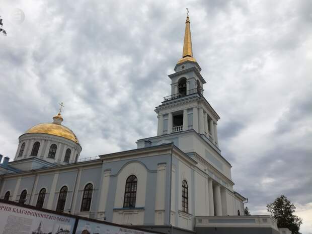 200-летний Благовещенский собор Воткинска планируют открыть для верующих в январе 2023 года