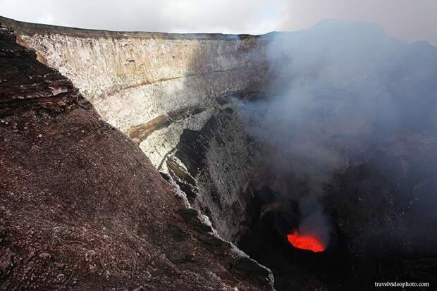 3 Кратер Марум, вулкана Абрим – Вануату африка, видео, вулканы, приключения, путешествия