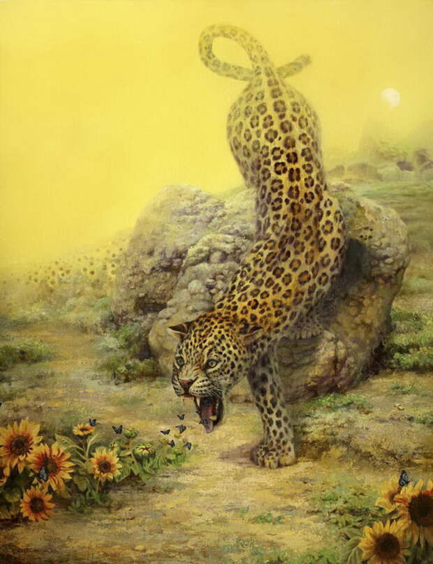 Мечтательные картины Martin Wittfooth Мечтательные картины Martin Wittfooth