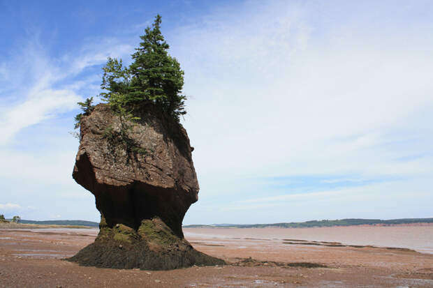 Фанди Бэй, Канада геология, история с географией, красота, скалы
