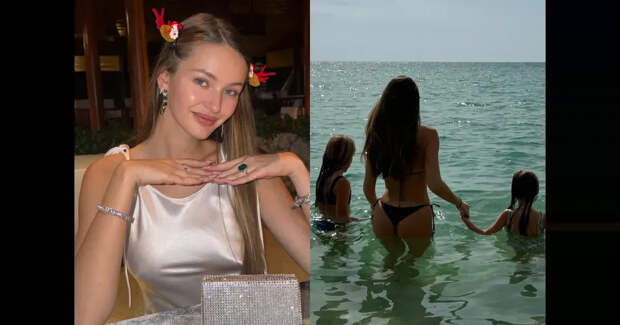Бриллианты и бикини: девушка миллиардера Владислава Доронина Кристина Романова отмечает Рождество в Таиланде с детьми
