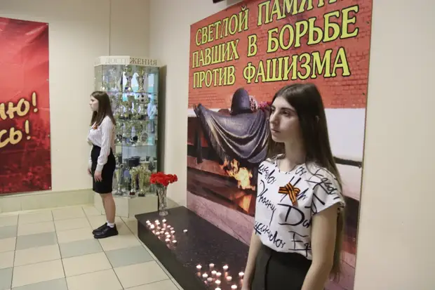 Часовые Победы: на "Вахту памяти" вышли студенты Уссурийска