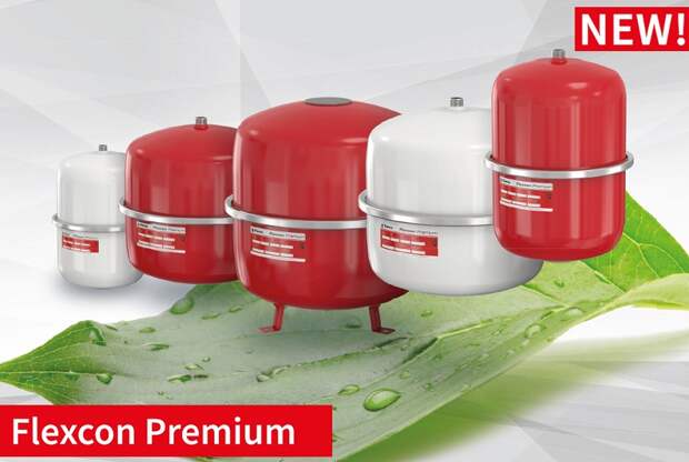 Новые расширительные баки отопления Flamco Flexcon Premium