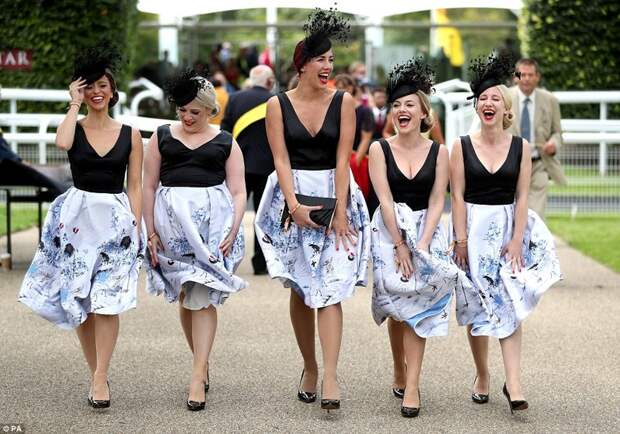 Британки во всей красе: День Леди в Гудвуде удался! День Леди, англия, женщины, красота, наряды, погода, скачки, фото