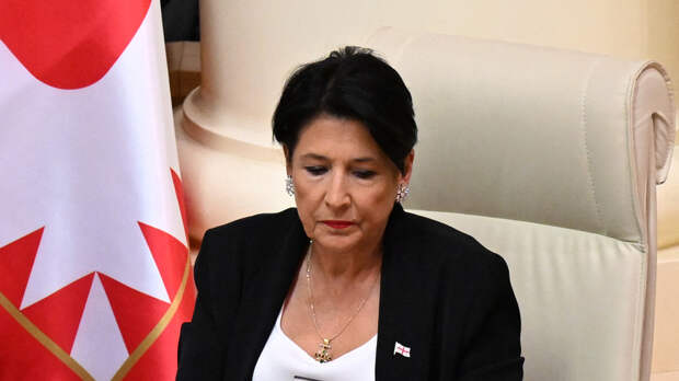 Президент Грузии предложила в кратчайшие сроки отменить закон об иноагентах