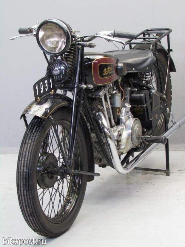 Ретро мотоцикл Gillet 350S 1931
