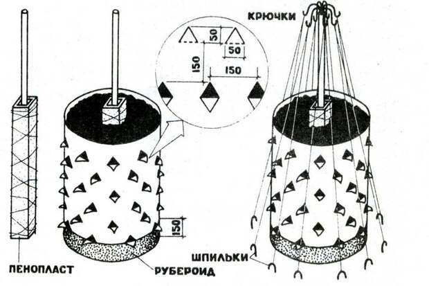 Вот ещё схема кашпо для вертикального озеленения