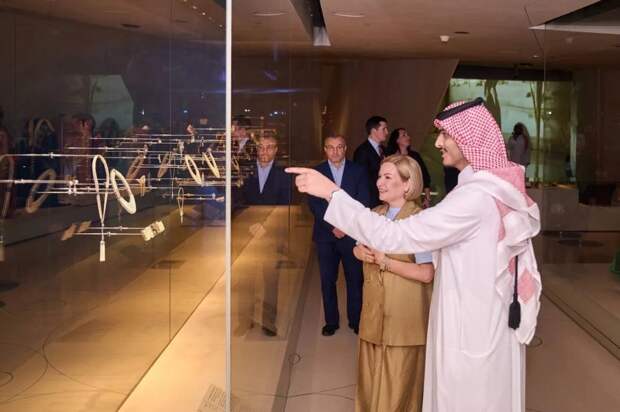 Ольга Любимова посетила Национальный музей Катара